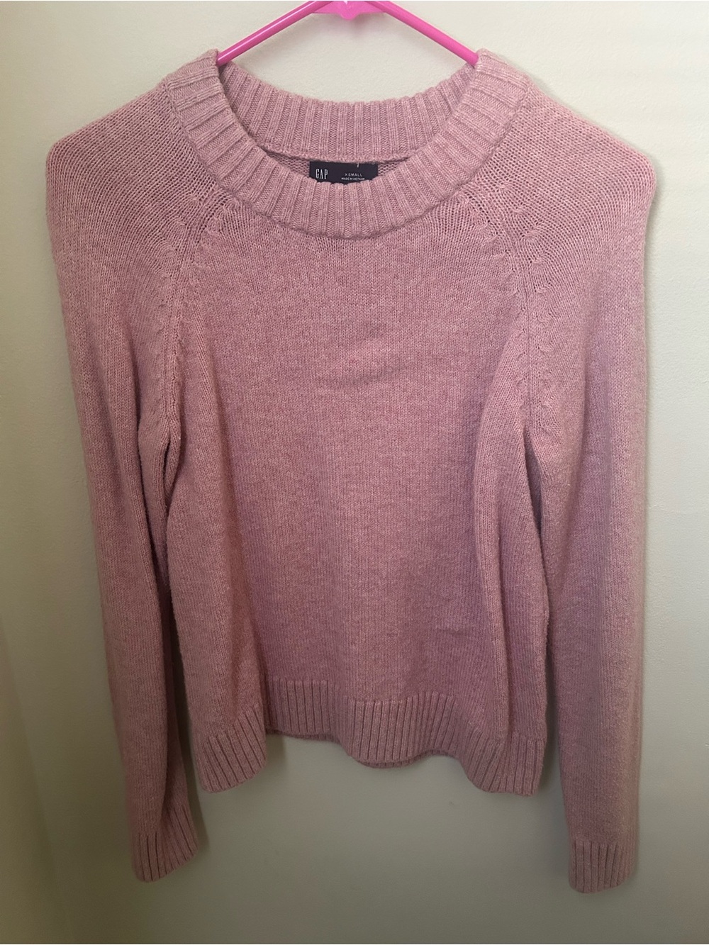 GAP Dusty Rose Crewneck Sweater - Women's